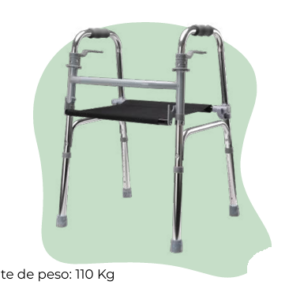Andadera Plegable de Lujo con Asiento.