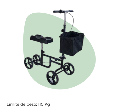 Andadera de rodilla (tipo scooter).