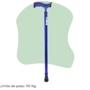 Bastón con Puño Alemán Premium Azul Rey
