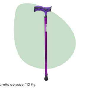 Bastón con Puño Alemán Premium Morado