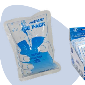 Caja con 5 Compresas de Frío Instantáneo
