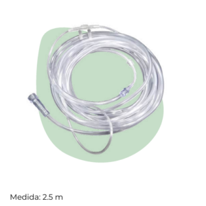 Cánula Nasal para Oxígeno de 2.5Mts.