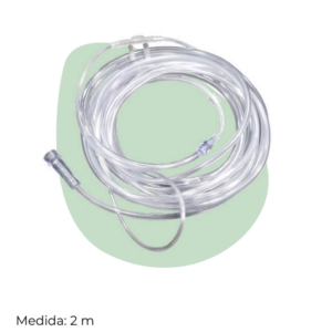 Cánula Nasal para Oxígeno de 2Mts.