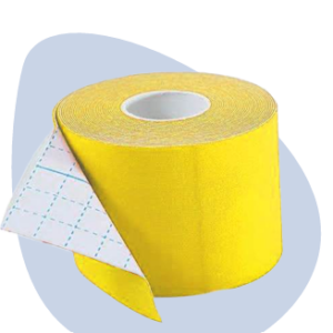 Cinta Kinesiológica Color Amarillo