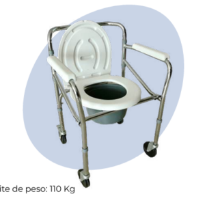 Cómodo de Aluminio con Ruedas
