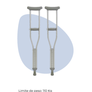 Muletas Axilares Talla Grande