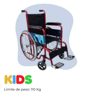 Silla de Ruedas Infantil Rin de Rayos
