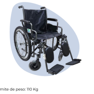 Silla de Ruedas Todo Terreno con Elevapiernas