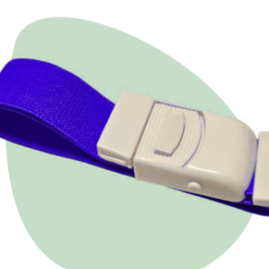 Torniquete Elástico con Hebilla Color Morado