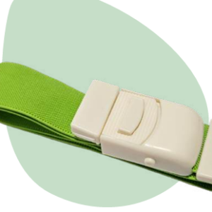 Torniquete Elástico con Hebilla Color Verde