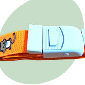 Torniquete Infantil Elástico con Hebilla Color Naranja