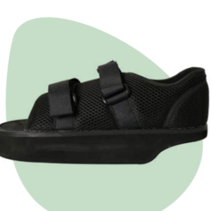 Zapato Postoperatorio con Talón Abierto