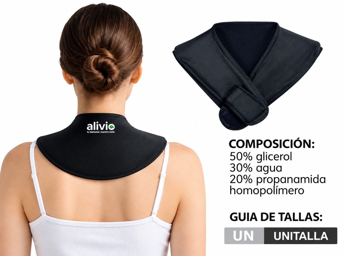 HOMBRERA CON TERAPIA FRIO/CALIENTE.