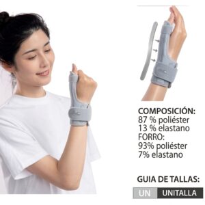 SOPORTE PARA MUÑECA Y PULGAR.